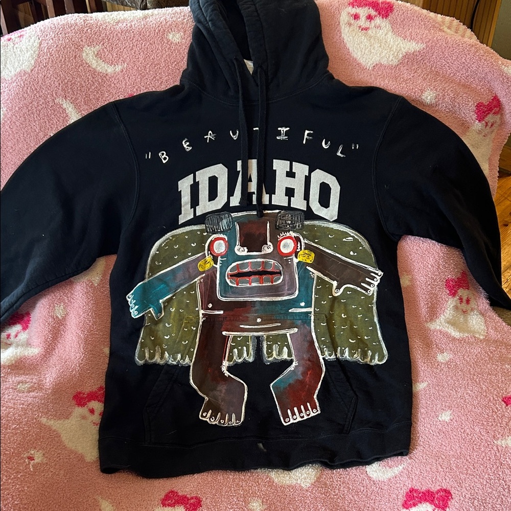 Black Hoodie - Local Miami Artist- ONE OF A KIND